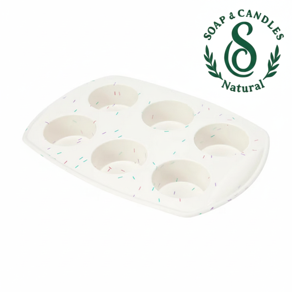 6 Cups Muffin Silicone Molds