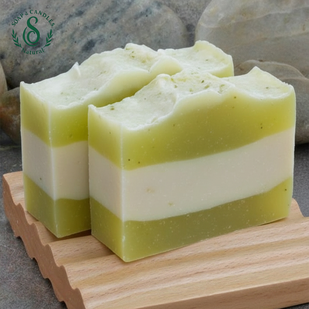 Coconut & Lime Handcrafted 100% Natural Bar Soap