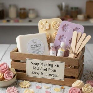 Soap Making Kit Melt And Pour Rose & Flowers