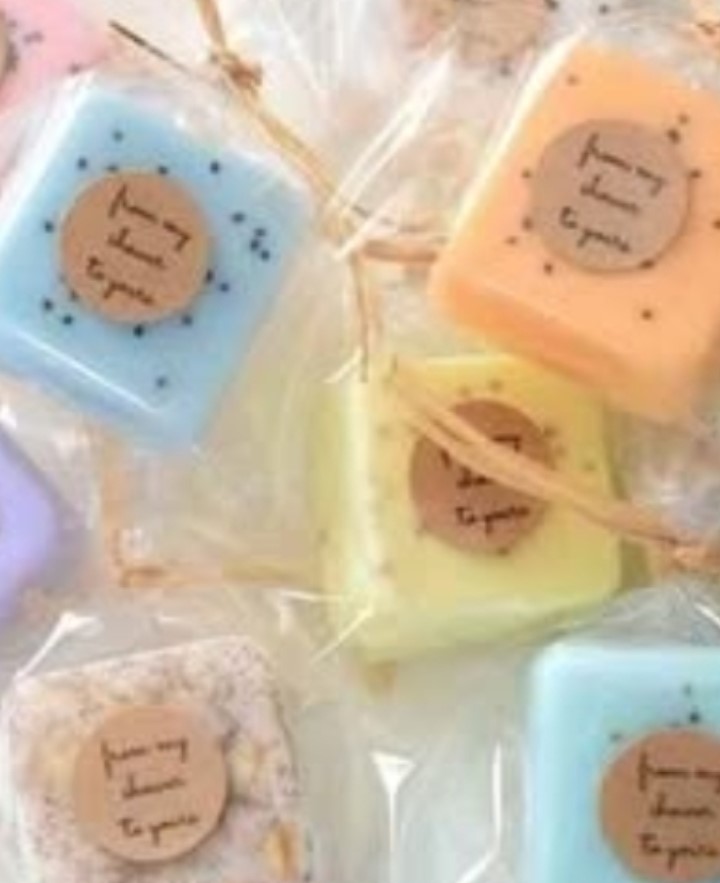Costume Made Soap Goats Milk beautiful Baby shower & wedding & Bridal Favours Soap - Image 14