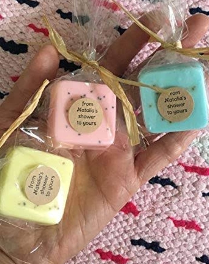 Costume Made Soap Goats Milk beautiful Baby shower & wedding & Bridal Favours Soap - Image 18